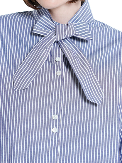 volumesleeve stripe shirt（unisex）