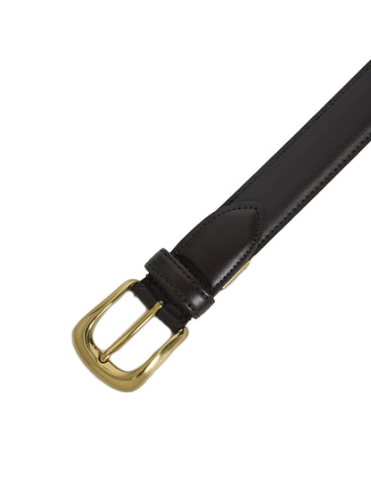 calf leather belt